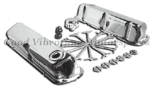 CHROME SB FORD 260-289-302-351W-5.0L ENGINE DRESS-UP KIT