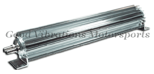 TRANS COOLER FINNED ALUMINUM DUAL PASS 15in