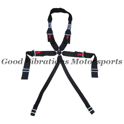 6PT CAM HARNESS 3in W/A LAP & 2in LOOP SHLDR (for HANS). sfi 16.1 EXP:  ___/___    ___
