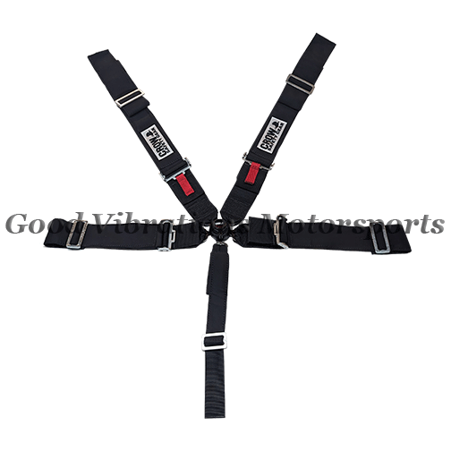5PT CAM HARNESS. 3in W/A LAP. W/A TWIN SHLDR. w/ BLACK FIRE RETARDANT COVER. sfi 16.1 EXP:  ___/___    ___