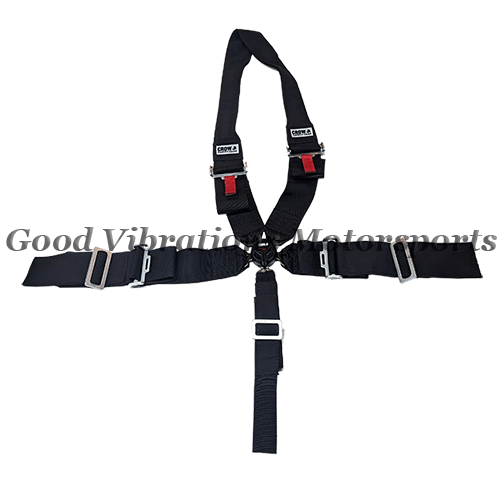 5PT CAM HARNESS. 3in W/A LAP. LOOP SHLDR. w/ BLACK FIRE RETARDANT COVER. sfi 16.1 EXP:  ___/___    ___