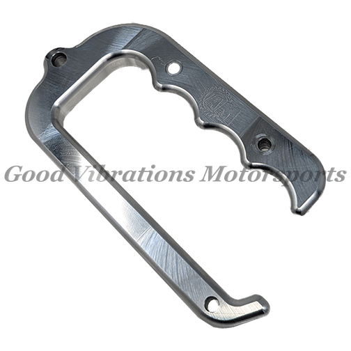 SEAT BELT PULL HANDLE. BILLET ALUMINUM