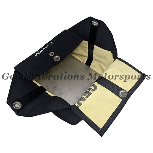 IMPACT - CHUTE PACK BLACK. KEVLAR LINED NOMEX  9x9x6