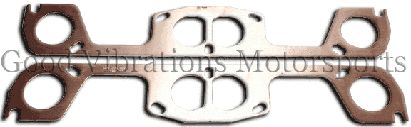 COPPER EXHAUST GASKET HOOKER ADAP NON EMBOSS SBC pr