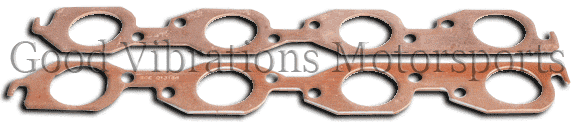 COPPER EXHAUST GASKET NON EMBOSS BBC 1.750 ROUND pr (Special Price!)