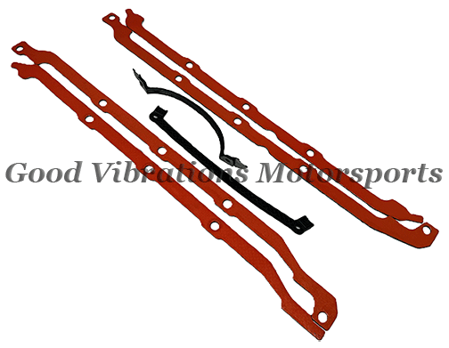 OIL PAN GASKET BBC MOROSO STROKER WET SUMP. STEEL-CORE. TEFLON