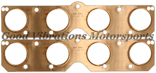 COPPER EXHAUST GASKET EMBOSS 392 HEMI- AJ HEMI 2.25in ROUND pr