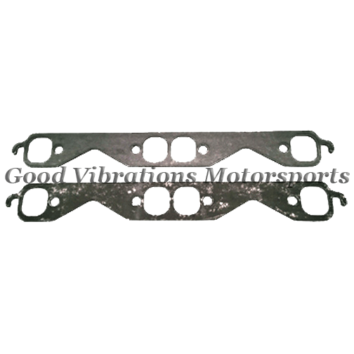 GRAPH-FORM EXHAUST SBC STOCK PORT pr