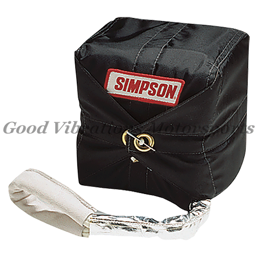 SIMPSON CHUTE 10FT SKYJACKER CROSSFORM Black w/ BLACK NYLON PACK