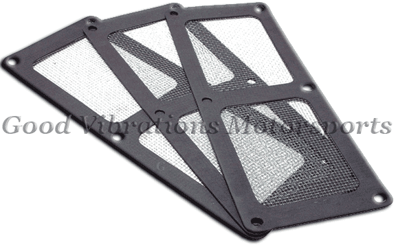 BLOWER INLET GASKET SMALL 6 HOLE 13.25in w/ SCREEN for CARB PLATE (3 Pack Special)