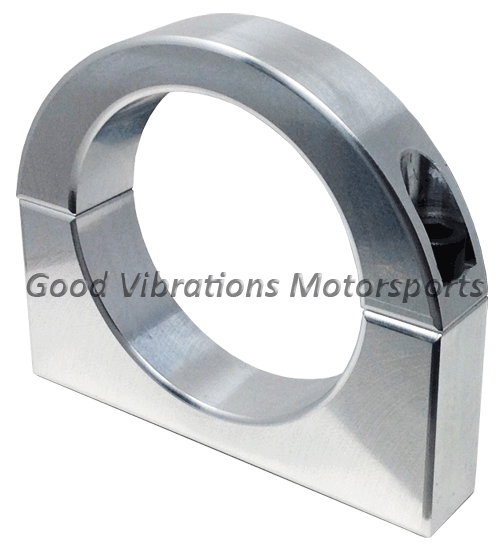 FILTER CLAMP BILLET ALUM. D-STYLE 2in DIAM x 2 5/8