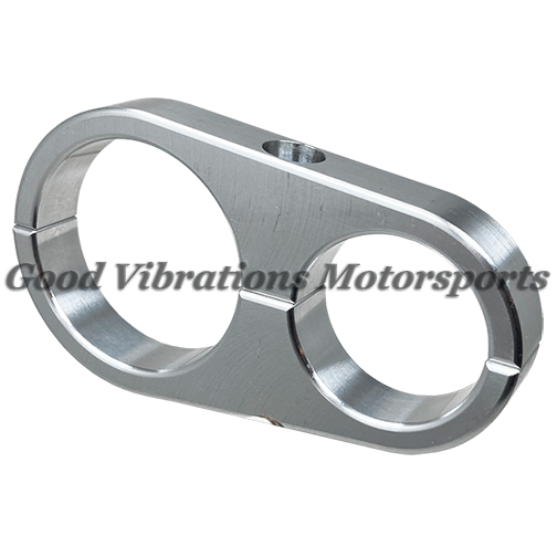 FILTER CLAMP BILLET ALUM. 2in x 1.250 FRAME (PLAIN)