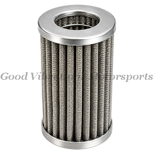 SS OIL ELEMENT. FITS OLDER CAST RIBBED HOUSING 4 x 5 7/8 UP TO 20-50wt (35 micron). Also good for FUEL.