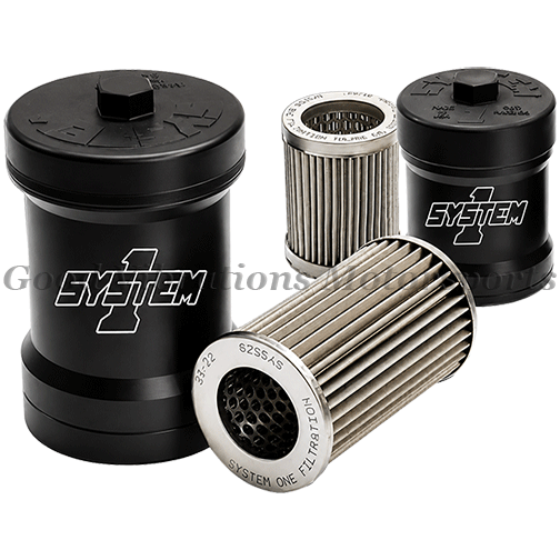 OIL FILTER SPIN-ON BILLET 3.75 x 3.75in UP TO 60wt BUNA (INCLUDES 3/4 AND 13/16 INSERT)