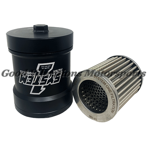 OIL FILTER SPIN-ON BILLET 4.250 x 5.250 UP TO 60wt BUNA (HP6 REPLACEMENT) - 75 MICRON