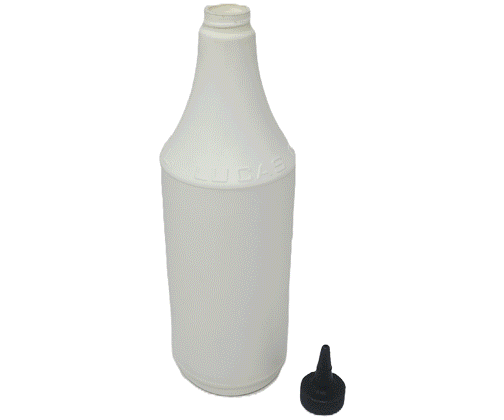 PRIMER BOTTLE TOP BILLET w/ O-RING & 1 QT BOTTLE
