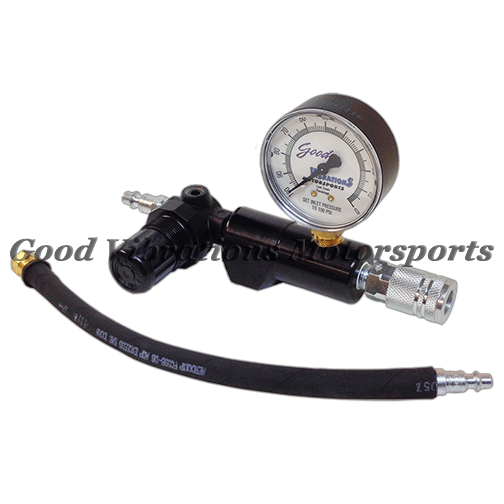 SINGLE GAUGE LEAKDOWN TESTER w/ AN8 INJECTOR HOSE