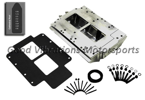 BLOWER MANIFOLD BILLET LS1 CATHEDRAL PORT