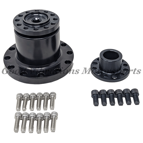 XR-1 3.90in SNOUT w/ COUPLER (12 BOLT) - BLACK ANODIZED