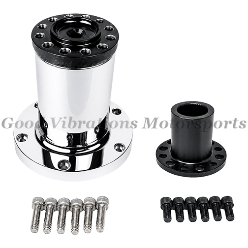 TBS BILLET SNOUT 5.90in w/ COUPLER O-RING & BOLTS - POLISHED
