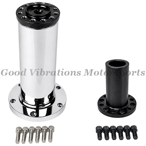 TBS BILLET SNOUT 7.90in w/ COUPLER O-RING & BOLTS - POLISHED