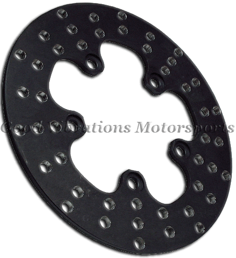 ROTOR FRONT STEEL DRILLED