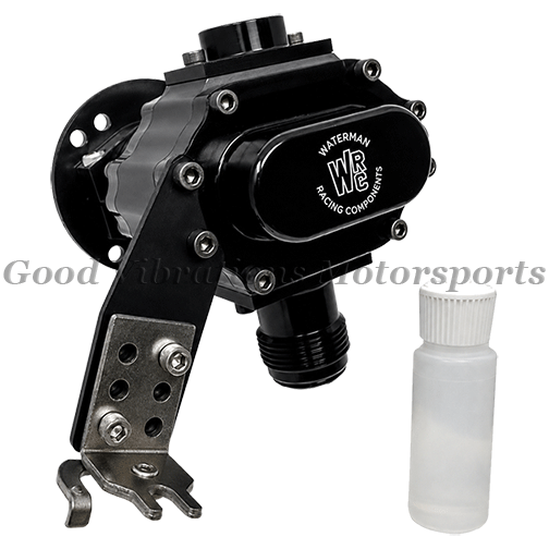NOSTALGIA BERTHA PUMP w/ AN16 IN - AN10 OUT - 4 BOLT FLANGE - SHUTOFF CABLE BRACKET - 3/8 HEX - CW ROTATION .650 GEAR 15 GPM