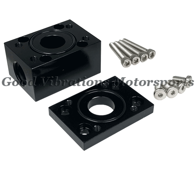 SUPER SPRINT MANIFOLD BLOCK w/ DUAL AN6 INLETS