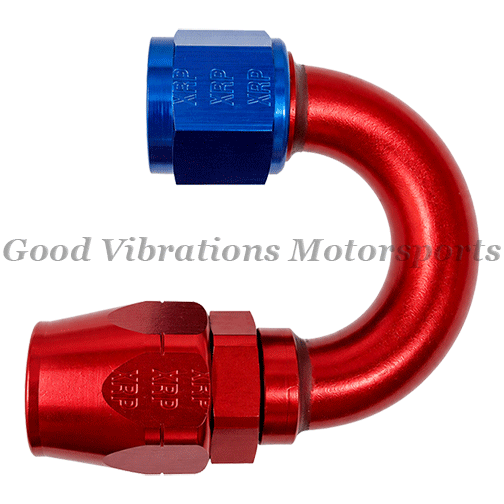HOSE END 180 DEG SWIVEL AN6