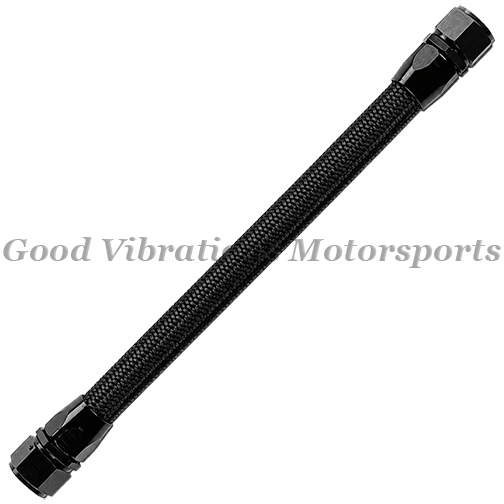 AN4 XR-31 BLACK NYLON BRAIDED CPE HOSE