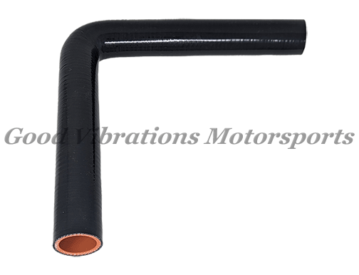 90 DEG PREFORMED FUEL HOSE 1.500 ID - BLACK ea
