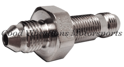 BULKHEAD FITTING STRAIGHT AN3 STEEL