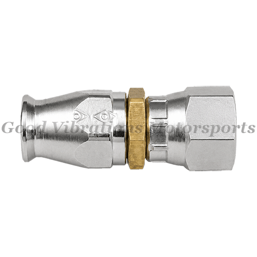 HOSE END STR STEEL AN4 (TEFLON)