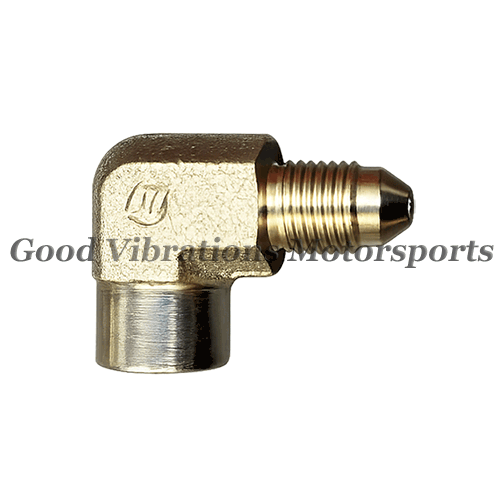 GAUGE ADAP STEEL 90 DEG AN3-1/8in FEM