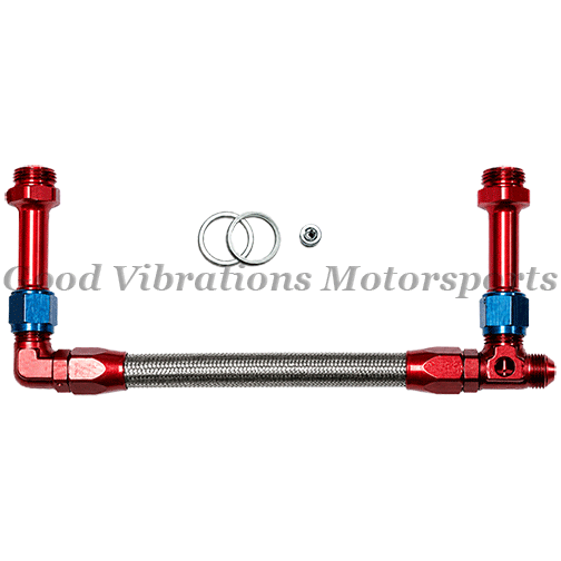 FORGED DUAL FEED HOLLEY FUEL LINE KIT -last one!