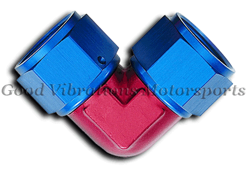FEMALE COUPLER 90 DEG AN6 FORGED