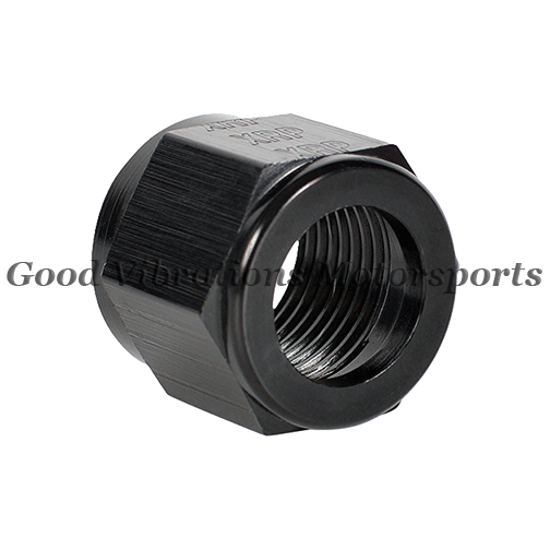 TUBE NUT AN3 BLACK