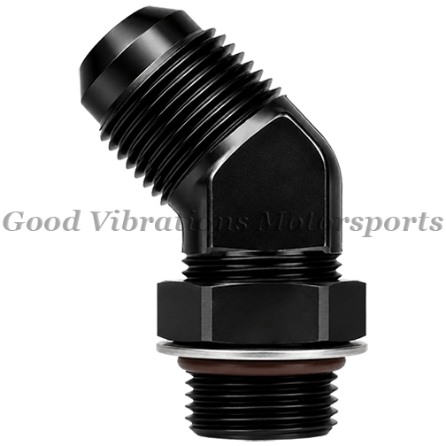 AN4 FLARE - AN4 ORB 45 DEG BLACK
