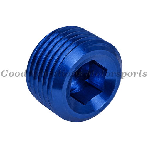 HEX PLUG 1/16 NPT - BLUE (pr)