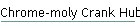 Chrome-moly Crank Hubs