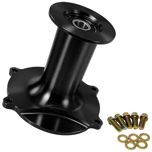 FUEL PUMP EXT for SCALLOPED STYLE GEAR DRIVE. 5.50in - BLACK