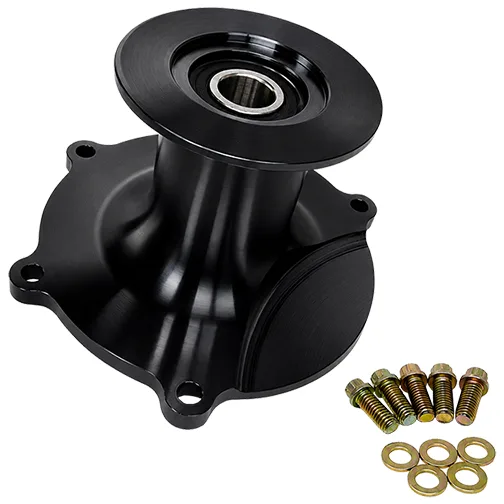 FUEL PUMP EXT for SCALLOPED STYLE GEAR DRIVE. 3.50in - BLACK
