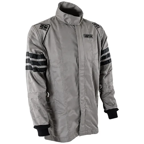 SIMPSON RACING CLASSIC SFI 3.2A/5 JACKET - ALLOY (LARGE)