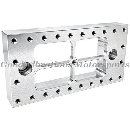 B-5110 BURST PANEL ADAPTER - LARGE. 10-32 HOLES (WELD or BOLT ON)