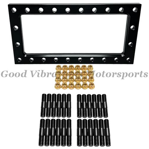 B-5104.10 BURST PANEL CAGE w/ 10-24 x 10-32 x 1.00in STUDS & JET NUTS