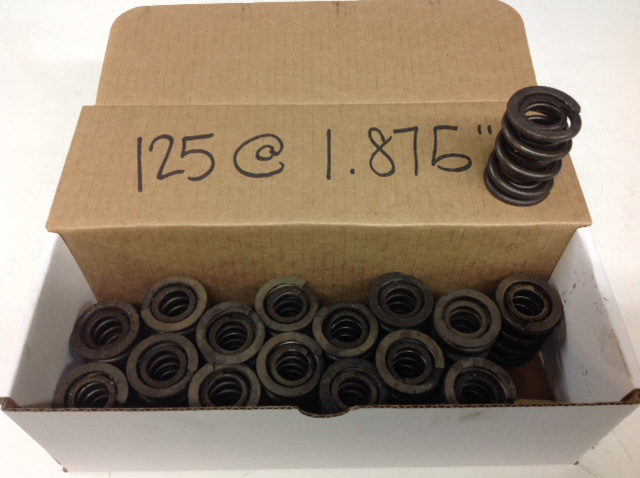 Dual Valve Springs 125lbs