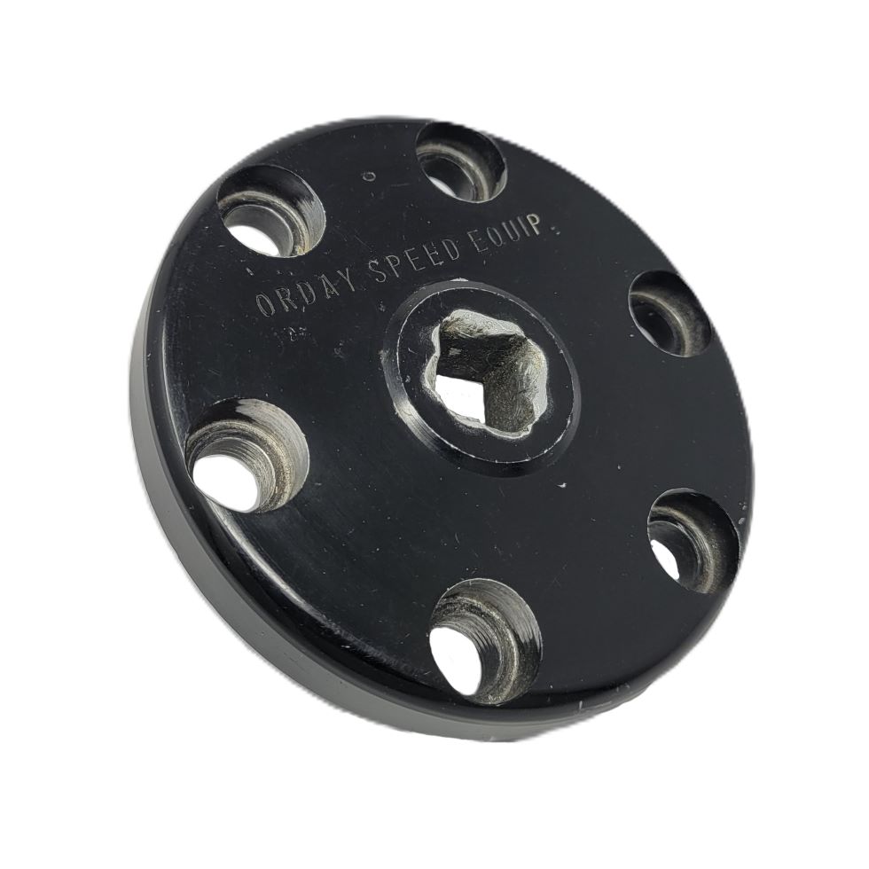 Blower Turning Plate Aluminum 1 offset bolt hole