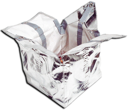 DJ - 9 x 9 x 8 - Aluminized Silver Packs Alum Internal Back Plate8 inch Deep