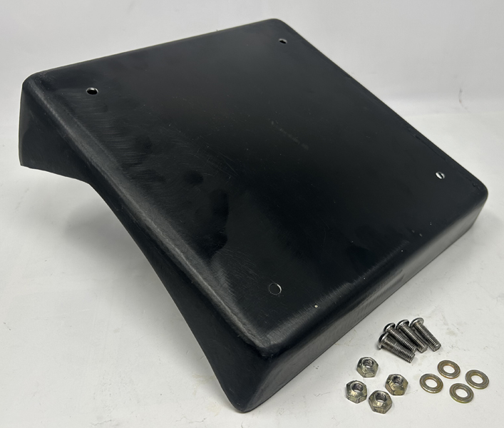 9 x 9 - Single Parachute Mount Anodized Black AlunimumIncludes Mounting Hardware