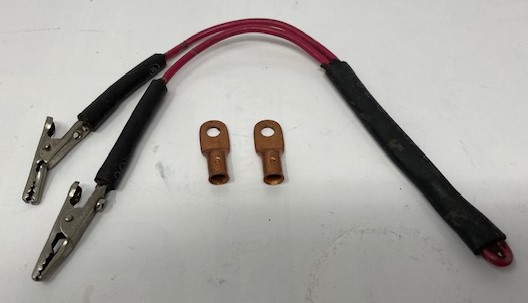 Quck Disconnect Grounding Wires - Quikc-Disconnect Coil Ground/ Kill Cable Keep coil grounded when not in use Includes 2 coil brackets tabs